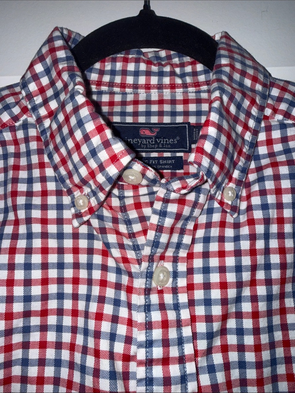 Men's Classic fit Button-Down Check Shirt Vineyard Vines in Small